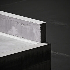 Smooth Concrete Texture with Subtle Scratches on Gray Surface for Urban Design Solutions