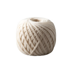 Fototapeta premium knitting cotton isolated on transparent background