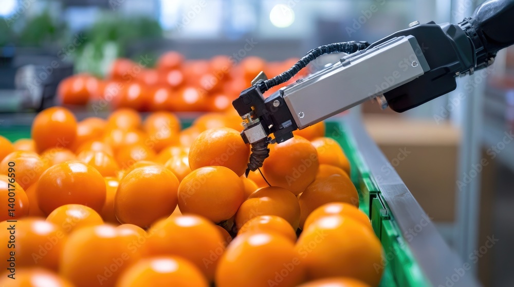 Poster conveyor-driven system with integrated quality control sensors and robotic handling
