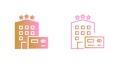 Hotel Loyalty Program Icon Design