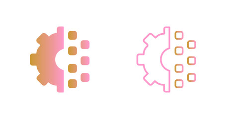 Digital Transformation Icon Design