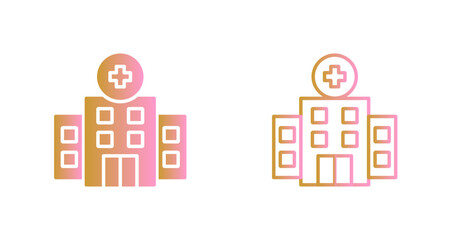 Obraz premium Hospital Icon Design