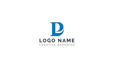 Minimalist DP Logo for Branding and Identity.