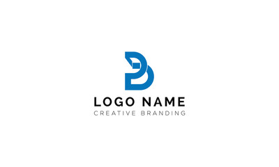 Minimalist DP Logo for Branding and Identity.