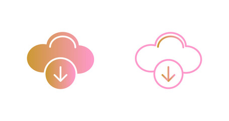 Cloud Computing Icon Design
