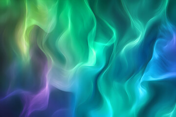 A vibrant display of flowing, multicolored abstract patterns.