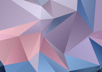 Obraz premium Abstract low poly design background 