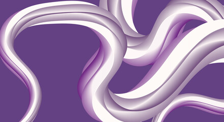 Abstract Line Wave Colorful Design Vector Art with Dynamic Flowing Shapes