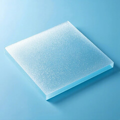Frosted Glass Texture with Soft Dots on Blue Background for Modern Urban Design Projects