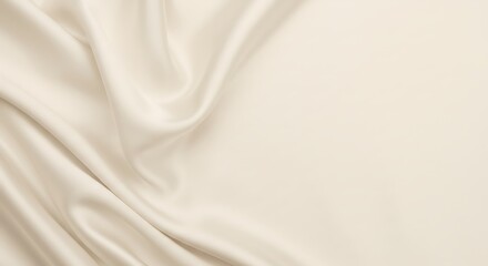 Obraz premium Creamy Canvas of Drape AI Generated