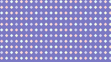Delicate pastel diamond pattern on a muted purple background