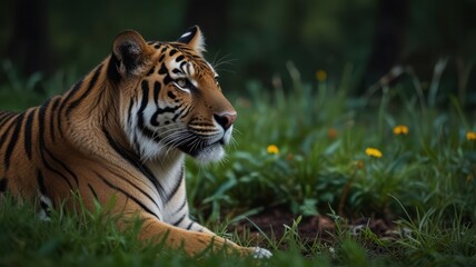 Obraz premium tiger in the jungle