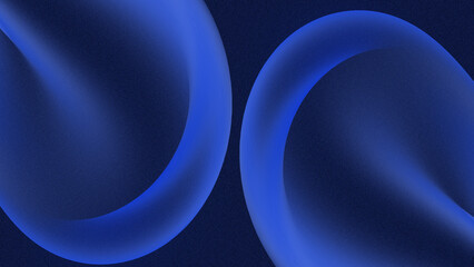 Elegant abstract blue background with circle shapes that have an interesting light effect.