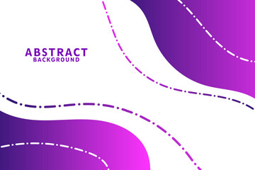 Abstract Purple Wave Design Vector Art Dynamic Flowing Lines Vector Illustration