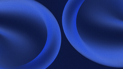 Elegant abstract blue background with circle shapes that have an interesting light effect.
