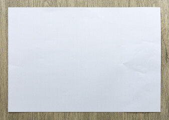 Crumpled paper texture crease natural background authenticity imperfection white sheet smooth matte paper unmarked symbolizing purity minimalism plain surface Paper art highlights organic fibers grain