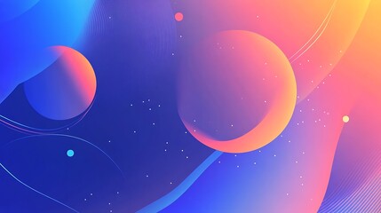 Fototapeta premium Professional vector light blue gradient background with dynamic abstract motion and refined aesthetics