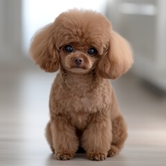 Poodle Portrait Home