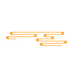 Happy Chinese New Year clouds. Asian Lunar New Year holiday decoration.