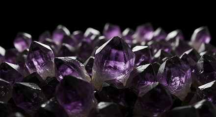 Fototapeta premium Amethyst Constellation AI Generated