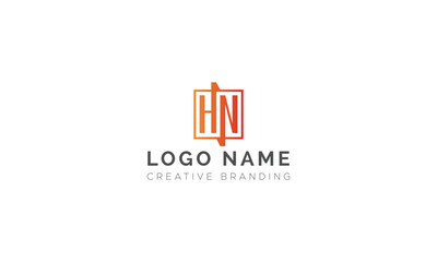 Minimalist NH Logo for Branding and Identity.