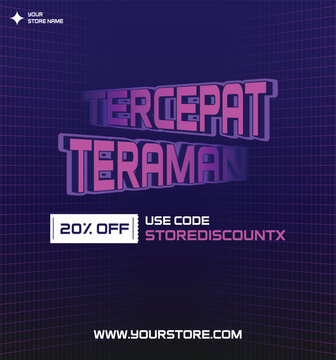 CYBERPUNK GAME PROMO BANNER