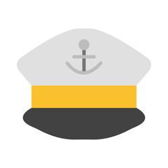 Sailor Hat flat icon