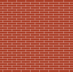 Red brick wall background