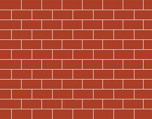 Red brick wall background