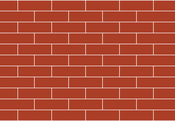 Red brick wall background