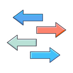 arrows  icon, arrows  vector illustration-simple illustration of arrows , perfect for arrows  logos and icons