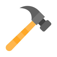 Hammer flat icon