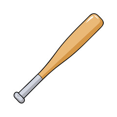baseball bat icon, baseball bat vector illustration-simple illustration of baseball bat, perfect for baseball bat logos and icons