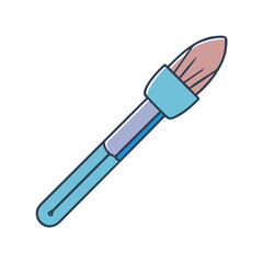 brush icon, brush vector illustration-simple illustration of brush, perfect for brush logos and icons