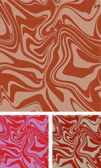 Abstract seamless pattern marble lines