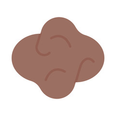 Clay flat icon