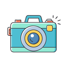 camera icon, camera vector illustration-simple illustration of camera, perfect for camera logos and icons