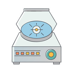 Fototapeta premium centrifuge icon, centrifuge vector illustration-simple illustration of centrifuge, perfect for centrifuge logos and icons