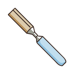 chisel icon, chisel vector illustration-simple illustration of chisel, perfect for chisel logos and icons