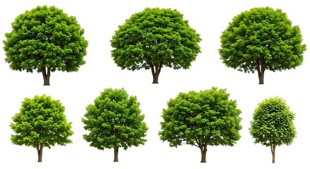 Emerald Chronicles: A Study in Verdant Forms AI Generated