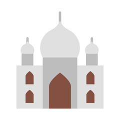 Taj Mahal flat icon