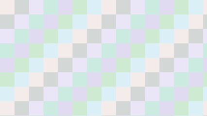 Delicate pastel-colored square pattern.  A soft, subtle grid of pastel-hued squares.  Gentle, muted tones create a calm and serene visual effect