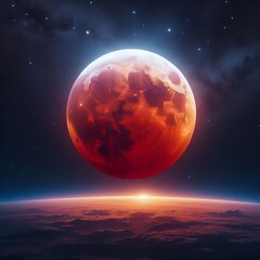 Total on the full moon