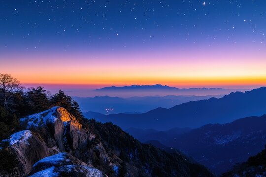 Landscape image that can be used for desktop background or postcard