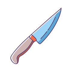 knife icon, knife vector illustration-simple illustration of knife, perfect for knife logos and icons