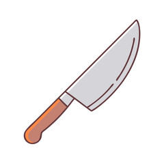 knife icon, knife vector illustration-simple illustration of knife, perfect for knife logos and icons