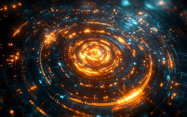 Converging AI signals forming a radiant neural hub over a stylized earth grid, top-down perspective, layered semi-transparent tech overlays, balanced lighting, digital harmony, sharp vector edges