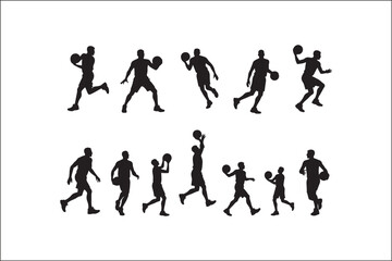 Basketball Silhouette Vector | Player SVG | Slam Dunk Clipart PNG

Basketball Player SVG | Dribble & Dunk Silhouette | Sports Vector Art

Basketball Action Silhouette | Jump Shot SVG Cut File | Sports
