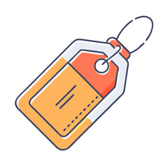 luggage tag icon, luggage tag vector illustration-simple illustration of luggage tag, perfect for luggage tag logos and icons