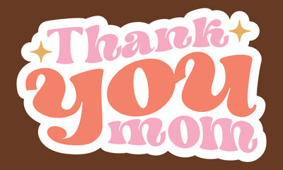 Mother’s Day Stickers Design
